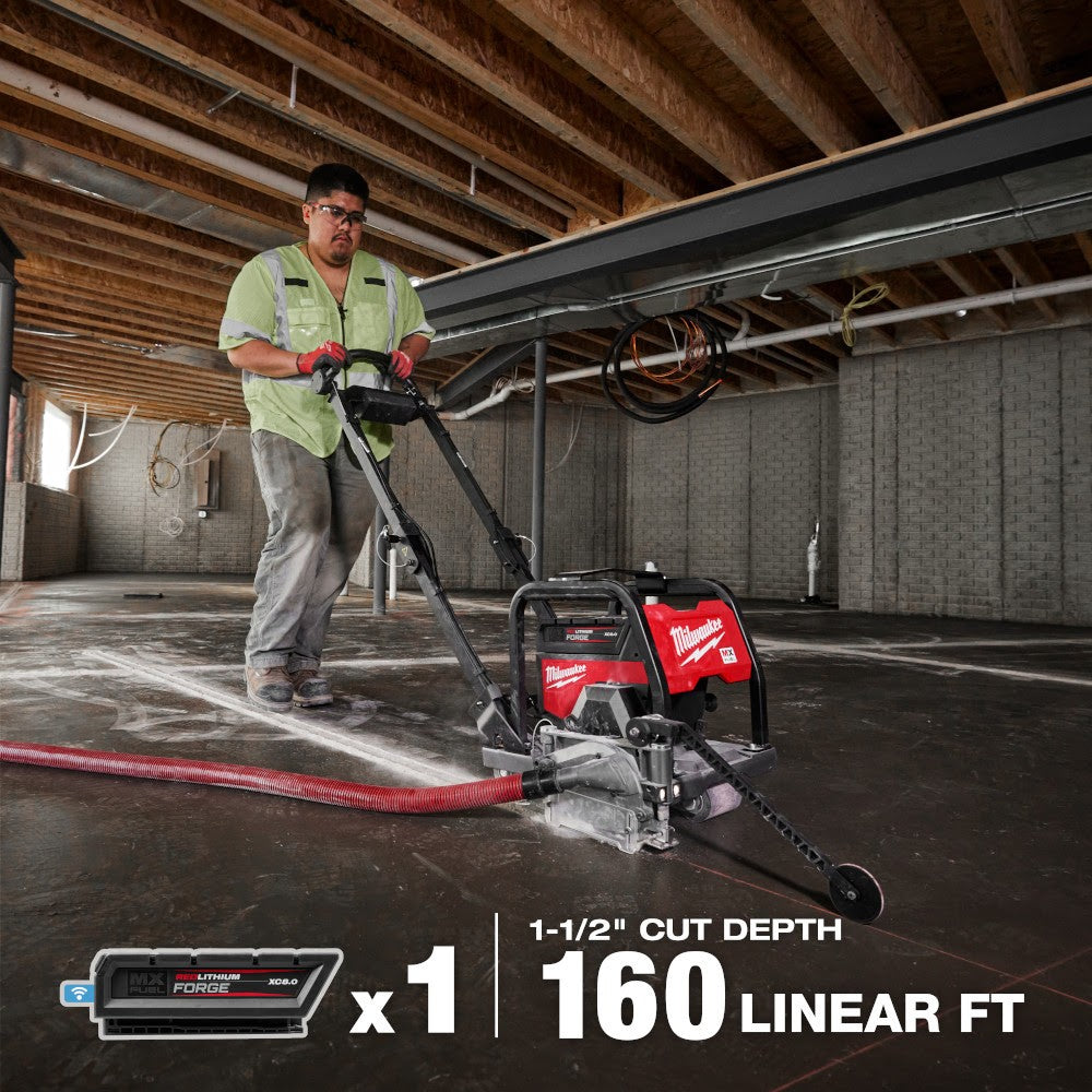 Milwaukee MXF316-2XC MX FUEL 6 Green Concrete Saw Kit