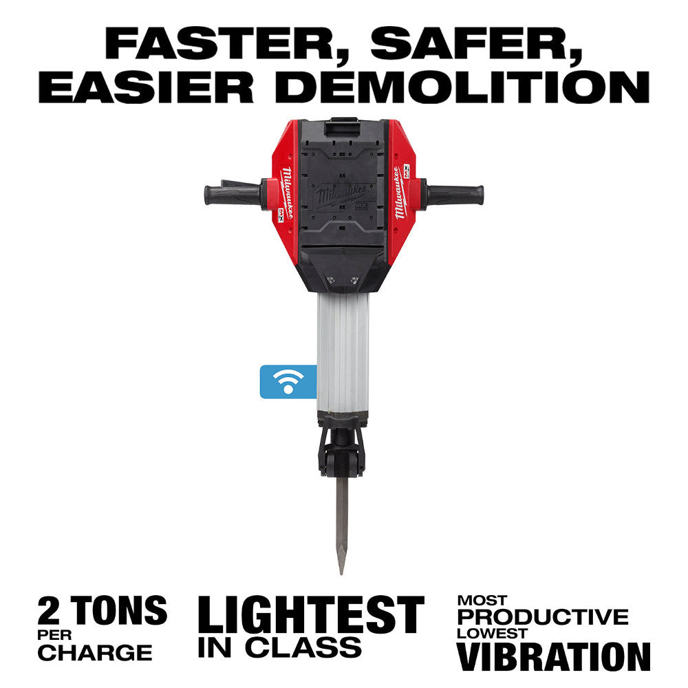 Milwaukee MXF368-1XC MX FUEL 1-1/8 Demolition Breaker Hammer Kit w/ Battery and Charger