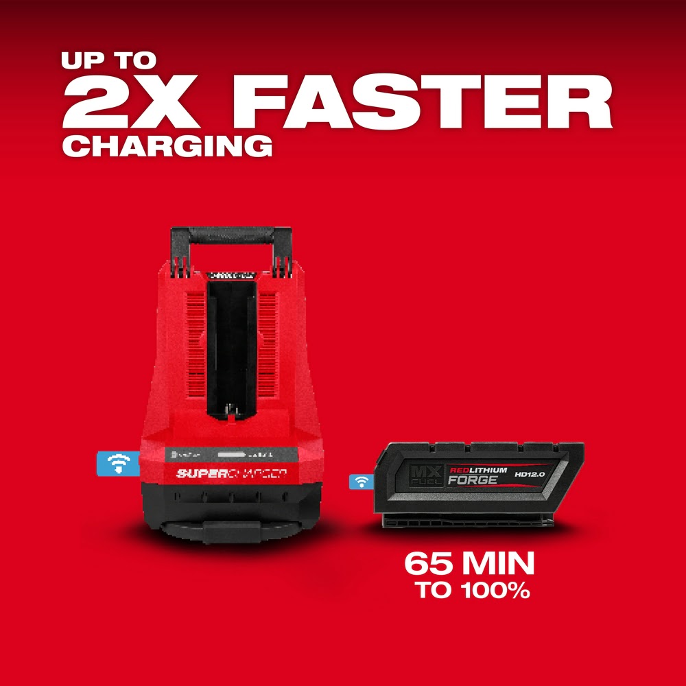 Milwaukee MXFSC-1HD12 MX FUEL REDLITHIUM FORGE HD12.0 Battery/Super Charger Expansion Kit