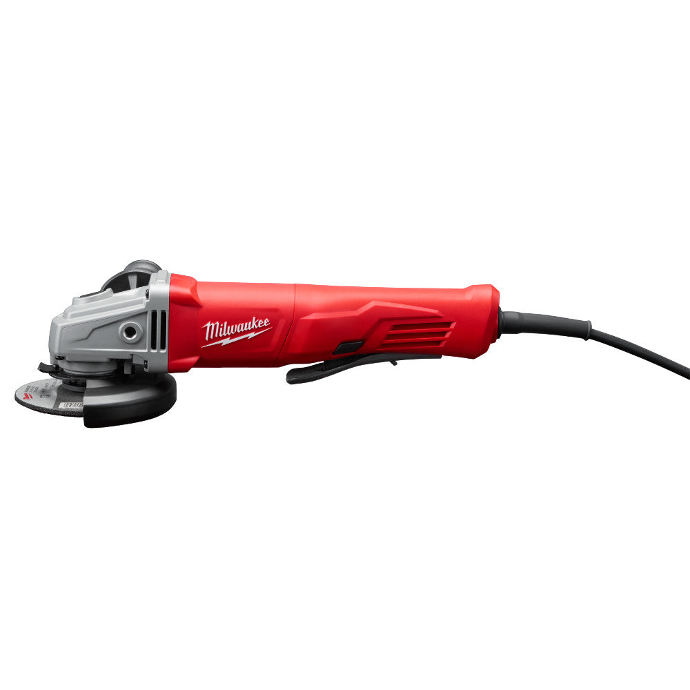 Milwaukee 6142-30 4-1/2 11A Small Angle Grinder, Lock on, Overload Protection